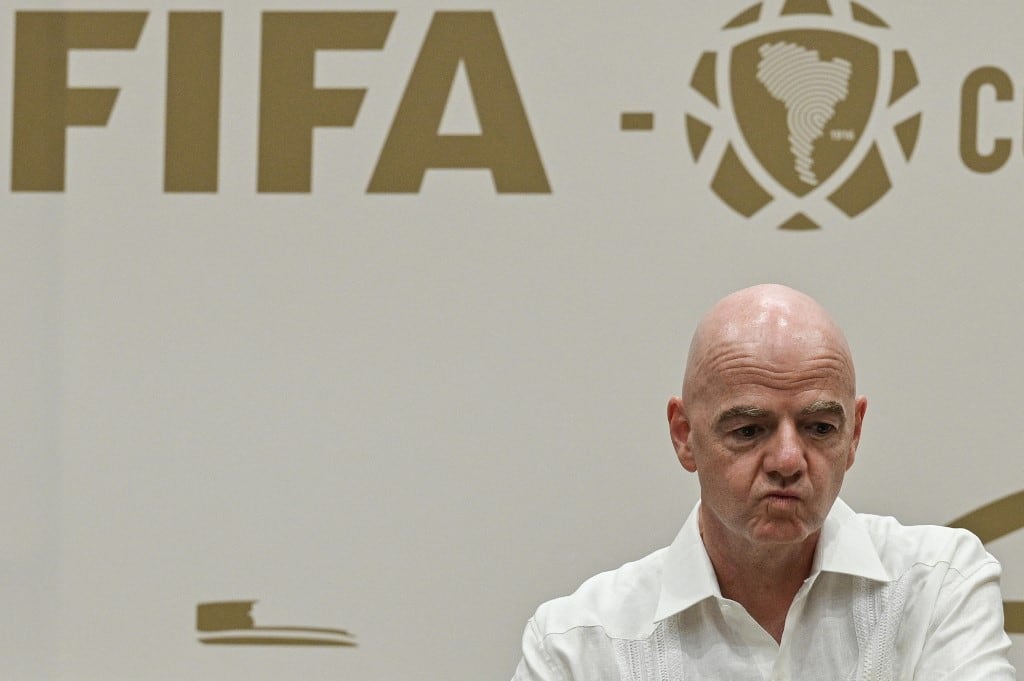 Presidente de la FIFA, Gianni Infantino, retrocede en su intención. (Foto: David SALAZAR / AFP)