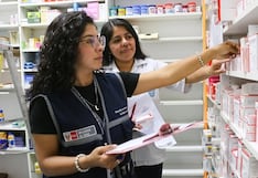 Minsa inspecciona productos farmacéuticos en boticas y farmacias para proteger salud pública