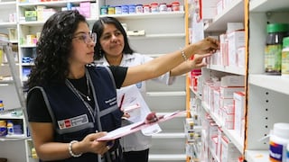 Minsa inspecciona productos farmacéuticos en boticas y farmacias para proteger salud pública