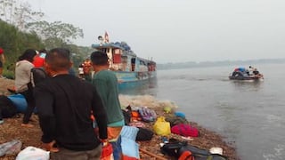 Pucallpa: Sube a 6 cifra de muertos tras naufragio de embarcación en río Ucayali