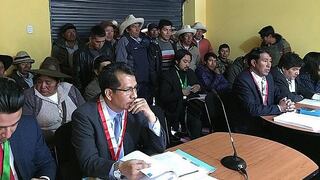 Las Bambas: Por ausencia del fiscal suspenden inicio de juicio oral contra 19 comuneros