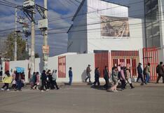 Huancayo: Padres de I.E 30020 protestan en la Ugel y piden aulas prefabricadas