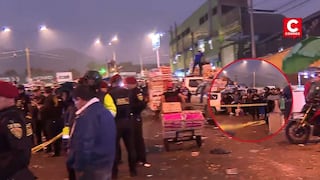 La Victoria: estibador de 63 años fue asesinado a balazos frente al Mercado de Frutas