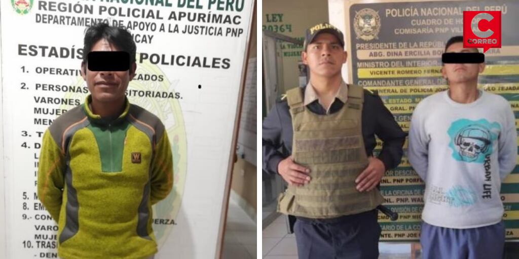 Intervenidos por los delito de los delitos de violencia familiar y hurto agravado