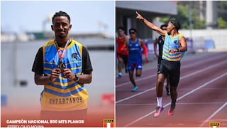 Doble oro y récord para Pisco: Jeffrey Cajo impone su marca en el atletismo peruano