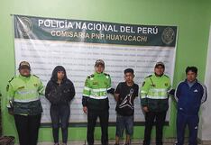 Huancayo: Vecinos de Huamanmarca casi linchan a pareja y chofer por robo a pasajera