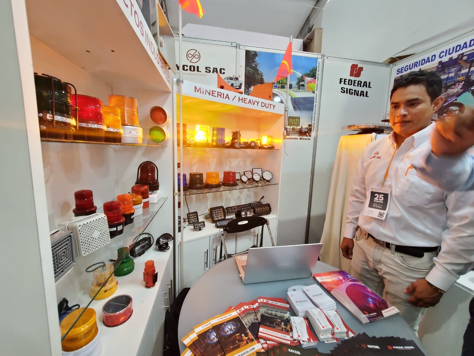 Perumin. Empresas e instituciones muestran lo último en tecnología minera.