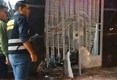 Trujillo: Delincuentes detonan aparato explosivo en exteriores de un local de venta de comida