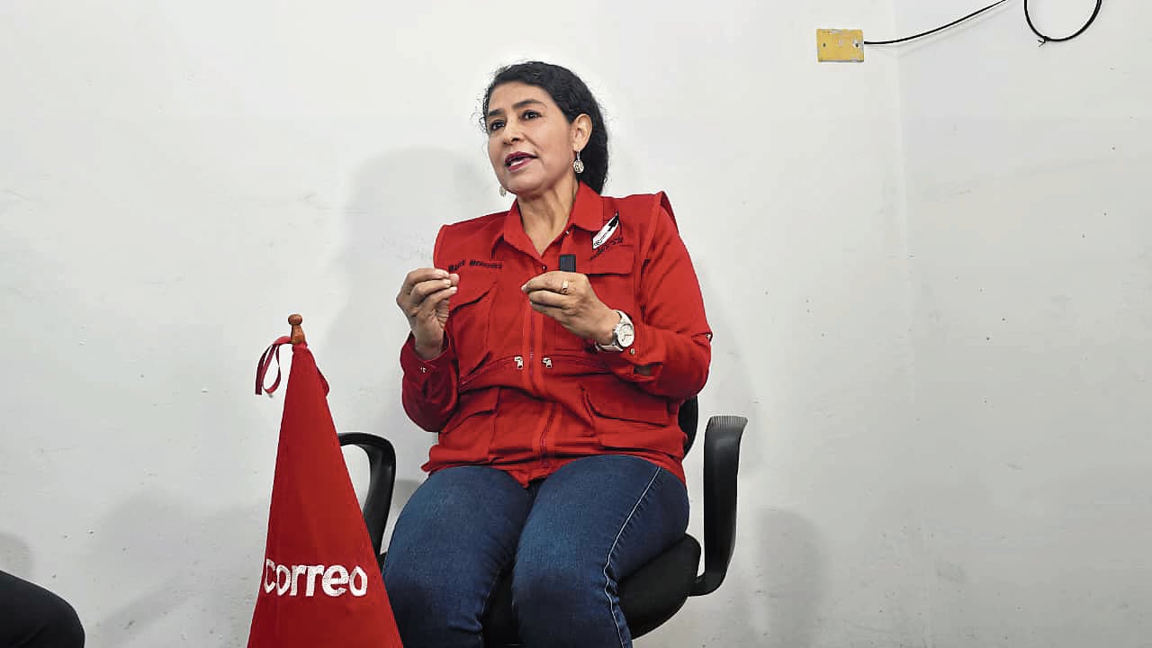 María Mercedes Silva, candidata a la alcaldía del distrito José Luis Bustamante y Rivero (Foto: Omar Cruz/@photo.gec)