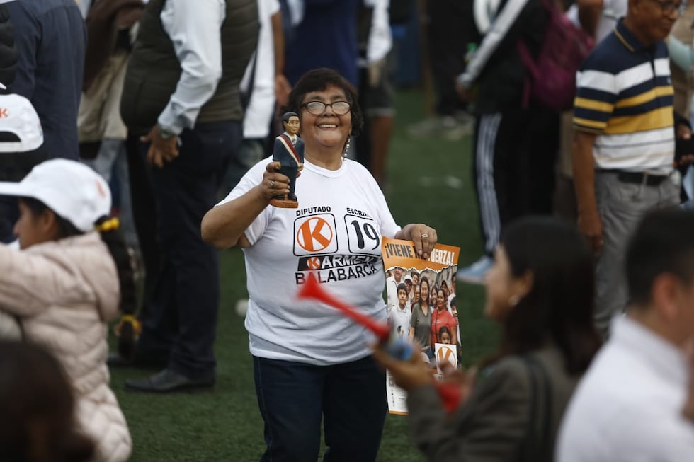 Cierre de campaña de Keiko Fujimori