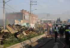 Incendio en Arequipa: 13 personas con quemaduras y 20 emprendedores lo perdieron todo (VIDEOS)