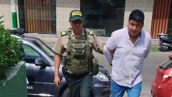 Sospechoso fue capturado y detenido por la Policía. (Foto: Difusión)