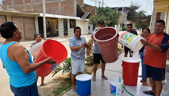 Días atrás, miles de familias de Piura, Castilla y Veintiséis de Octubre sufrieron por el desabastecimiento de agua potable.