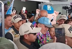 Puno: protestas y heridos en Juliaca tras llegada de Rafael López Aliaga (FOTOS)