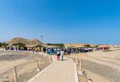 Trujillanos disfrutaron de nuevo recorrido turístico en la Huaca Toledo