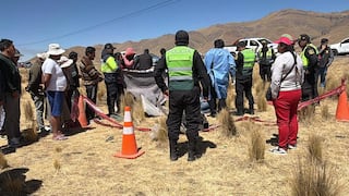 Puno: Chofer falleció tras aparatoso despiste y vuelco de un vehículo en una curva
