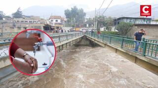 Crecida del río Rímac: Sedapal garantiza abastecimiento de agua en Lima y Callao