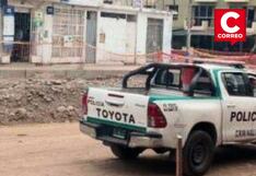 Investigan ataque con explosivo en obra de saneamiento en San Martín de Porres