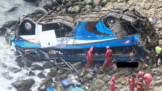 Exceso de velocidad sería causa del accidente en Pasamayo que dejó al menos 36 muertos