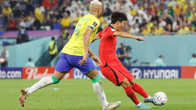 Paik Seung-ho consiguió el único gol de Corea del Sur vs. Brasil (VIDEO)