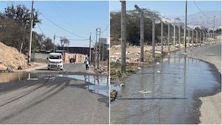 Ica: colapso del desagüe afecta a vecinos de Orongo y exigen intervención en Parcona