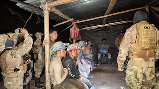 La Libertad: Rescatan a 20 mineros secuestrados en Pataz