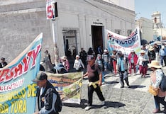 Protesta en Arequipa: Exigen nulidad de avances en el Plan de Desarrollo Metropolitano