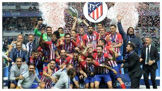 ​Atlético de Madrid superó 4-2 al Real Madrid en la final de la Supercopa de Europa