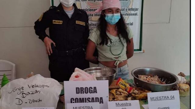 Piura: mujer intentó ingresar droga al penal oculta en pescado y plátano