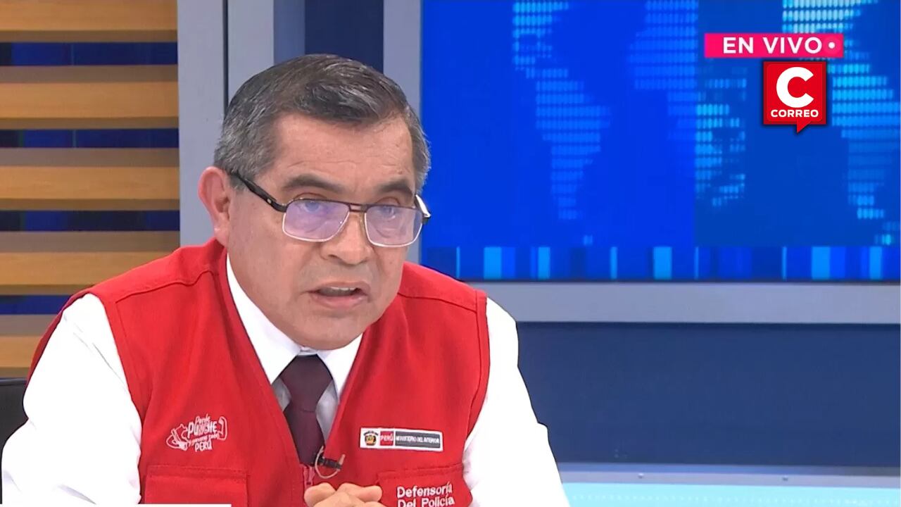 Director de la Defensoría del Policía admite cambios en los TDR, pero niega vínculos con una red criminal. FOTO: CAPTURA CANAL N