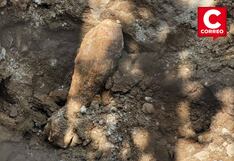 SJL: Encuentran proyectil de mortero durante excavaciones en Caja de Agua