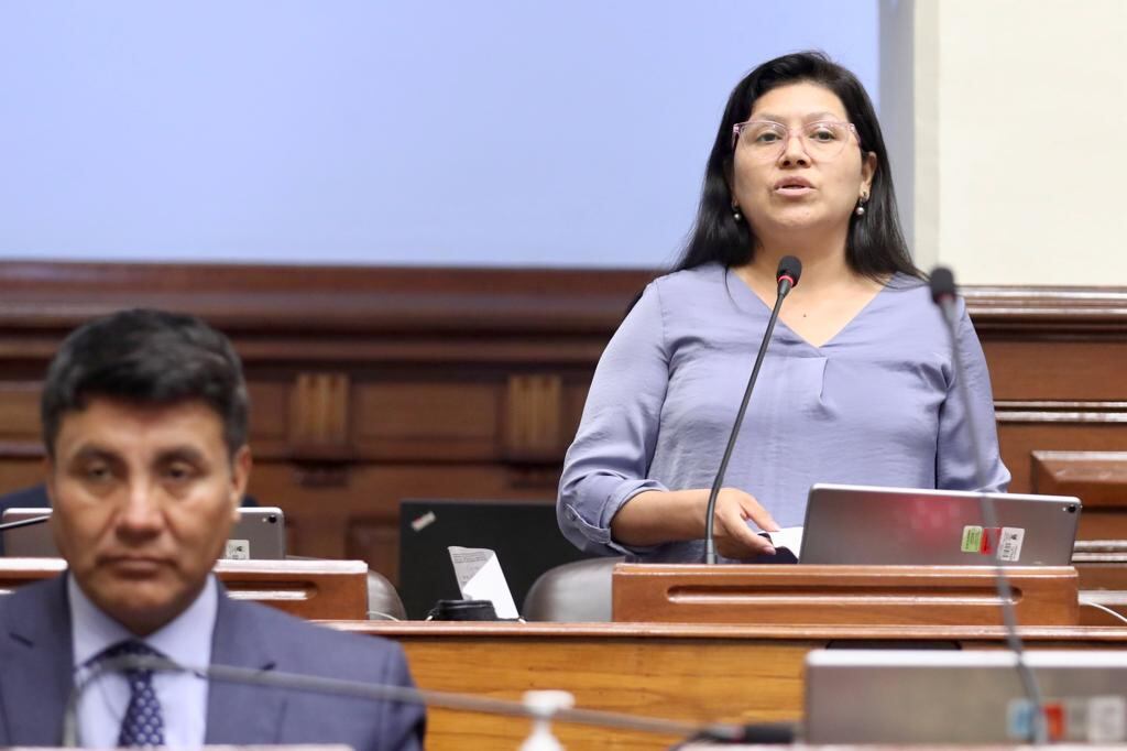 Rivas pertenece a las filas de la bancada de Perú Libre. (Congreso)