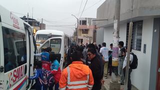 Tacna: Camión sin frenos impacta bus lleno de escolares
