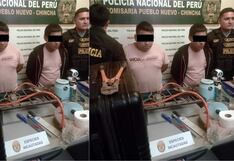 Chincha: capturan a dos sujetos con bienes robados de una vivienda