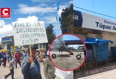 Puno: Transporte urbano y comercio paralizó en contra la inseguridad y corrupción policial