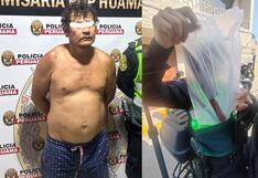 Nasca: detienen a hombre que amenazaba a pobladores con dos cuchillos