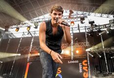 Pascal brindó un show en los Carnavales de Canarias de España