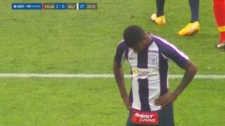 Carlos Ascues: el penal que falló en el Alianza Lima vs. Sport Huancayo (VIDEO)