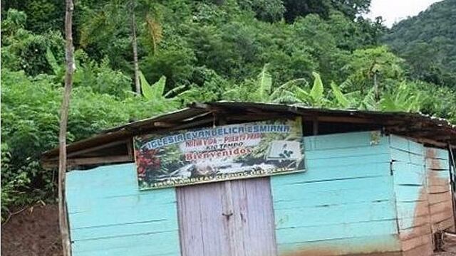 You Tube: Iglesia evangélica sobrevive en pie a terrible huaico que cayó sobre Río Tambo