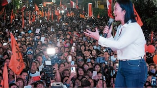 Piura: Keiko Fujimori promete frenar sicariato y extorsión en mítin