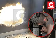 Delincuentes hacen forado y apagan cámaras para robar gimnasio en Huancayo