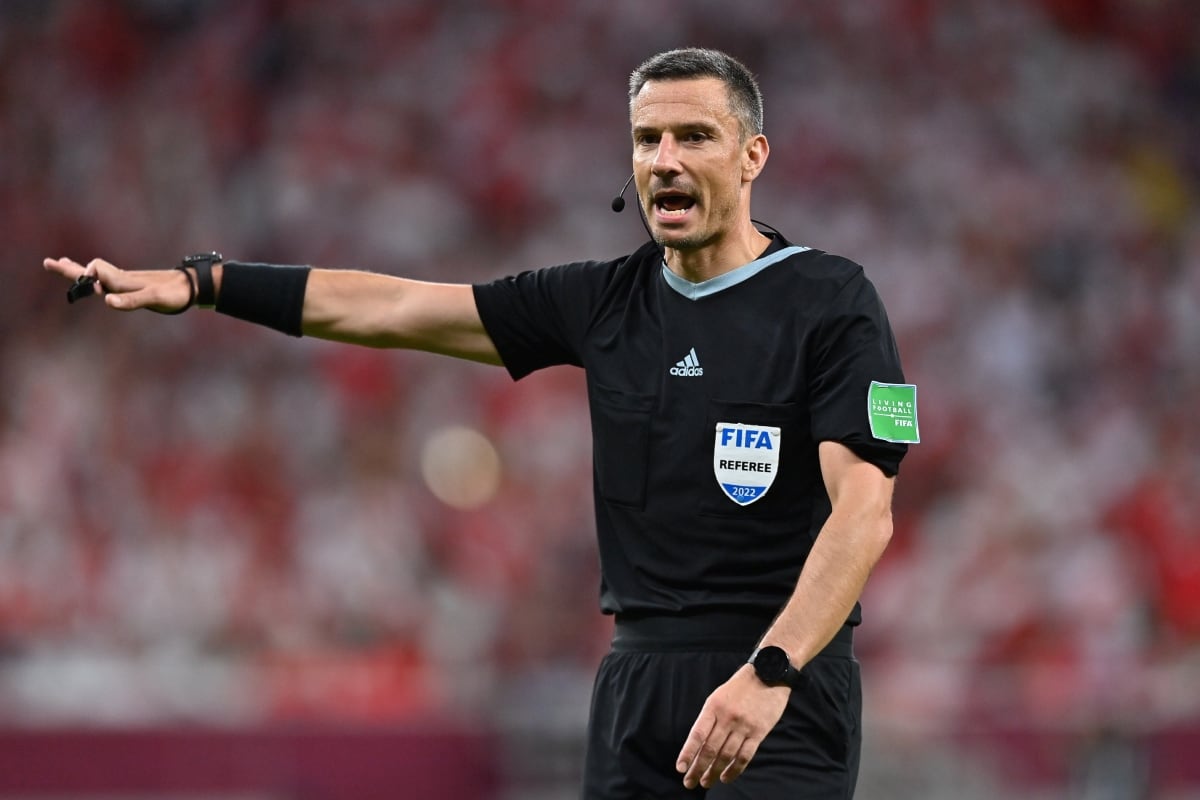 Slavko Vincic dirigirá el Argentina vs. España en la final del Mundial 2026 | Foto: EFE