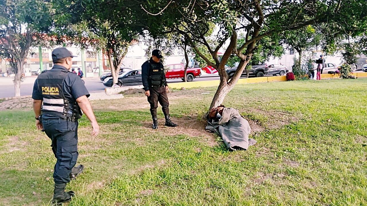 Agentes de Seguridad Ciudadana de Trujillo logró recuperar la tranquilidad en la zona.