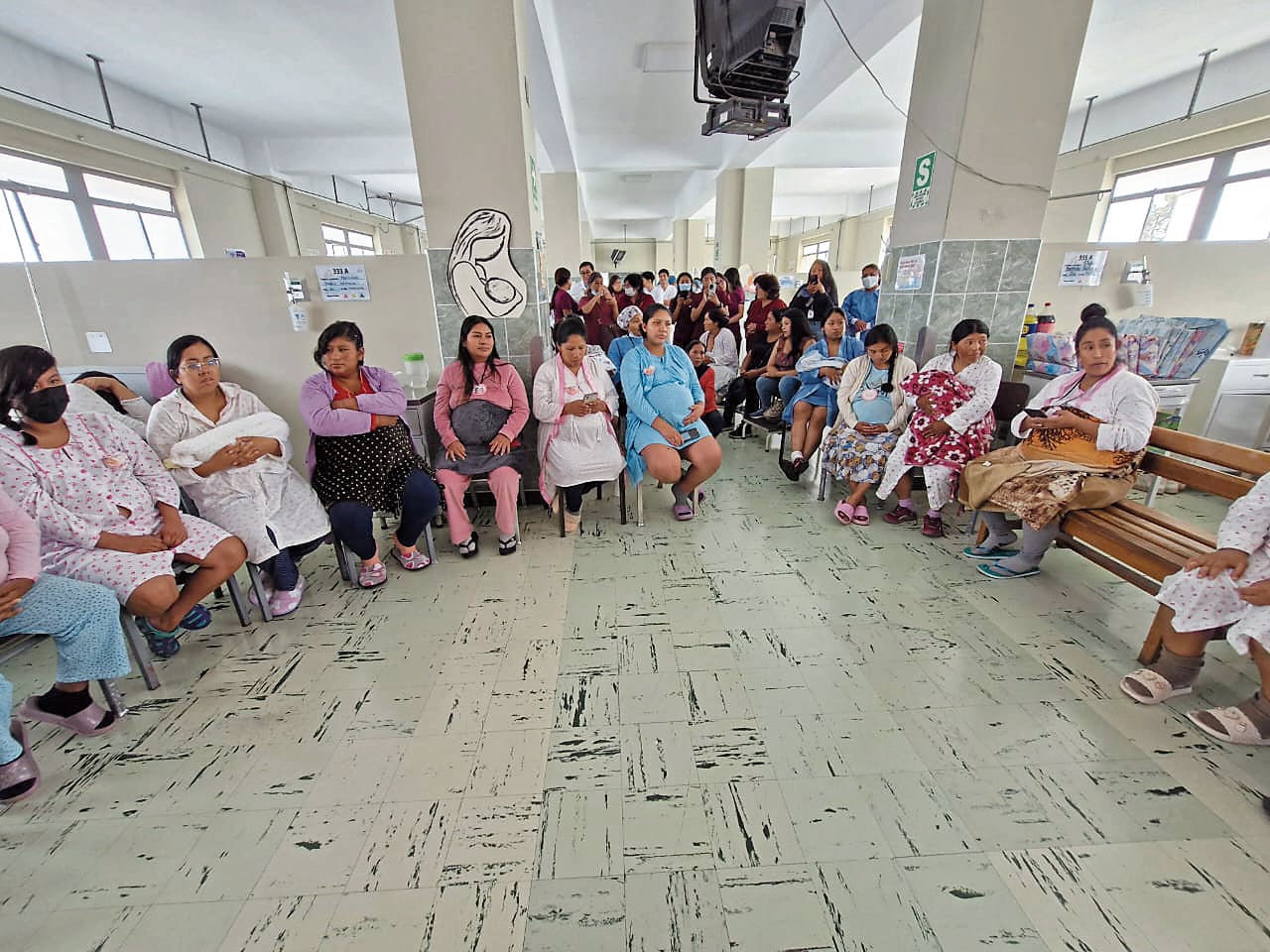 Realizan campñas por la Semana de la Maternidad Saludable