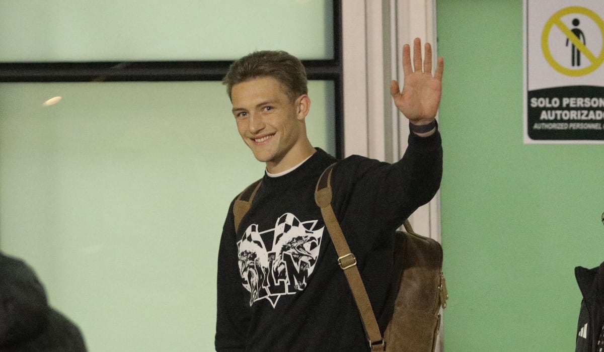 Oliver Sonne llegó a Lima para sumarse a la Selección Peruana. (Foto: Joel Alonzo/GEC)