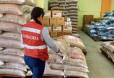 Contraloría halla alimentos sin distribuir y próximos a vencer en la municipalidad de Morropón