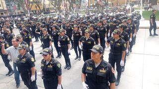 Policías garantizan la seguridad de ciudadanía ante movilizaciones en Huánuco