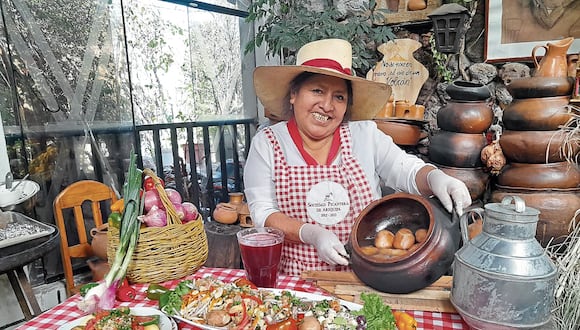 Marleny Mendoza, picantera del restaurante Las 8 Tinajas (Foto: GEC)