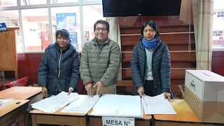 Elecciones 2026: primeras mesas de sufragio se instalan desde las 6:13 horas en Huancayo