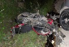 Chanchamayo: Chef encuentra la muerte al impactar motocicleta contra auto colectivo